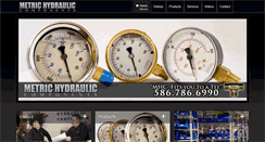 Desktop Screenshot of metrichydraulics.com